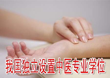 我國獨立設置中醫(yī)專業(yè)學位